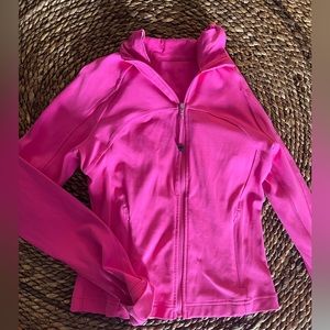 Lululemon hot pink zip up